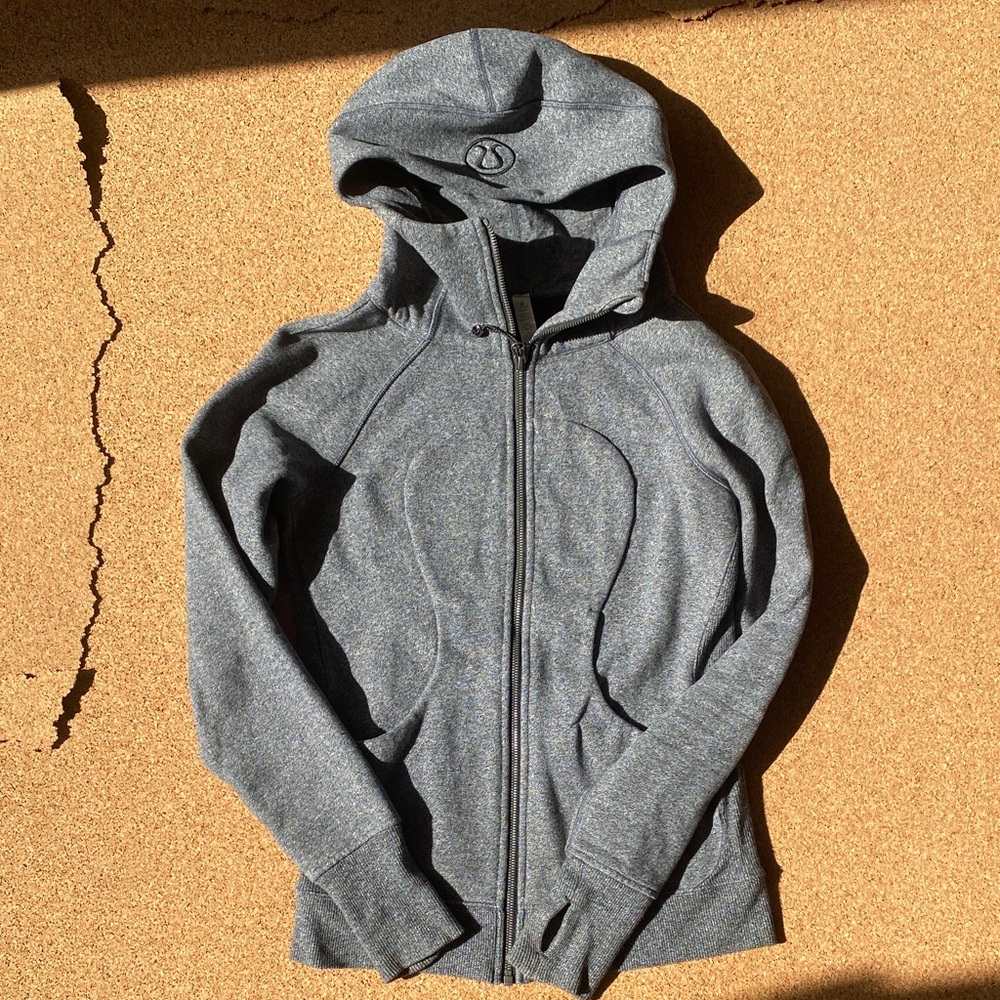 lululemon*EUC🩶Gray Hoodie Jacket
